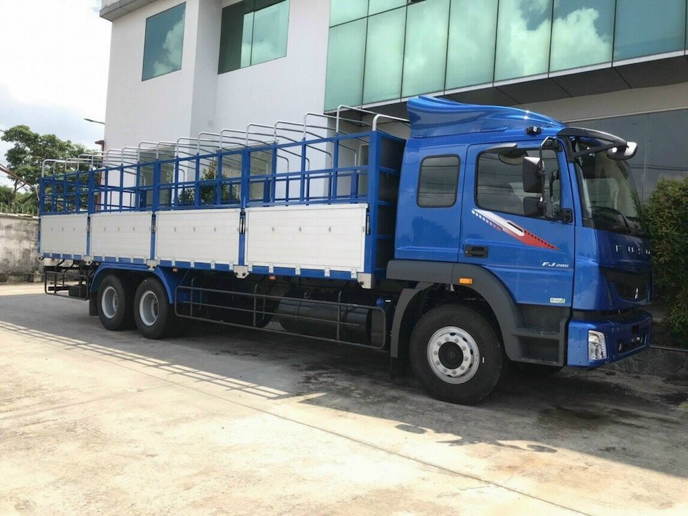 Giới thiệu về xe tải Fuso FJ 285 3 chân 15 tấn Euro 4