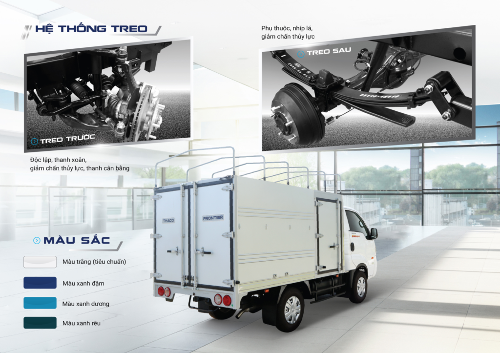 Giới thiệu dòng xe tải Kia K200s mới ra mắt tại Việt Nam