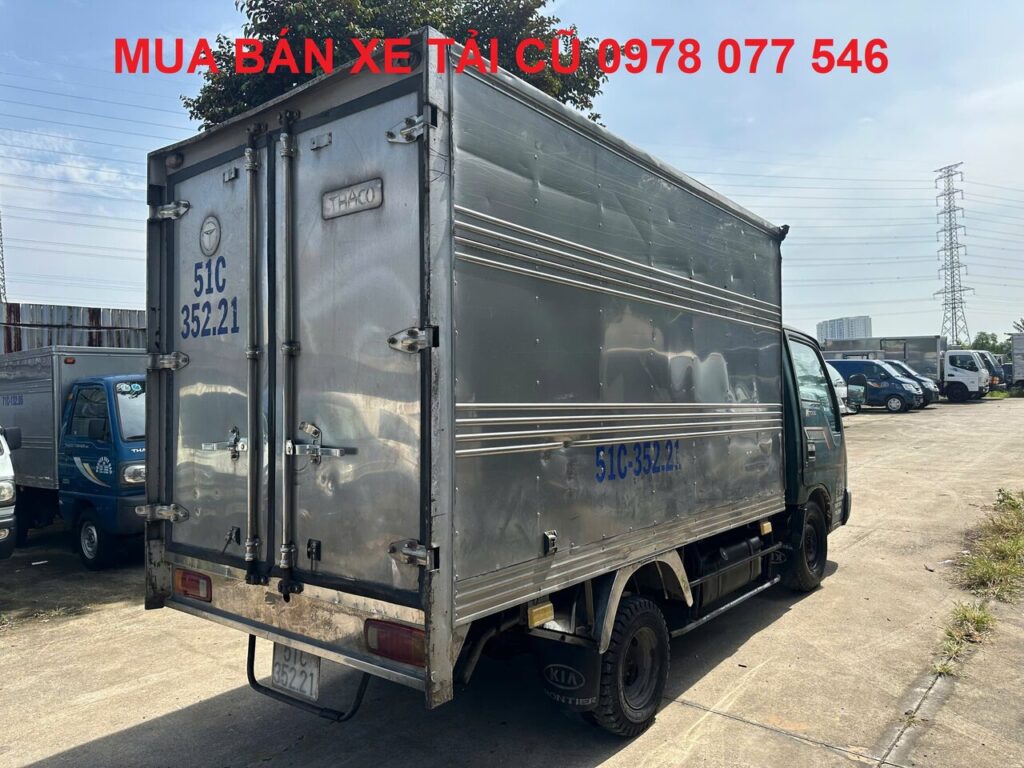 Tên sản phẩm: Xe tải cũ Thaco Kia K2700 thùng kín đời 2013