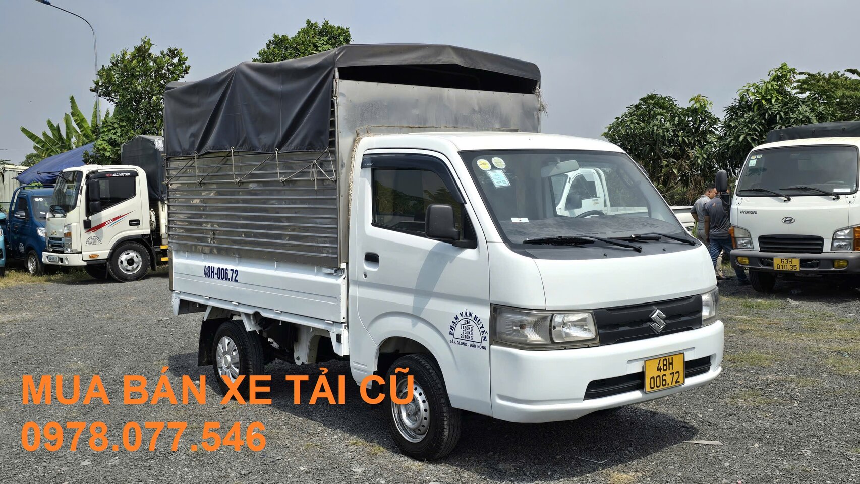 THU MUA XE TẢI CŨ SUZUKI GIÁ CAO